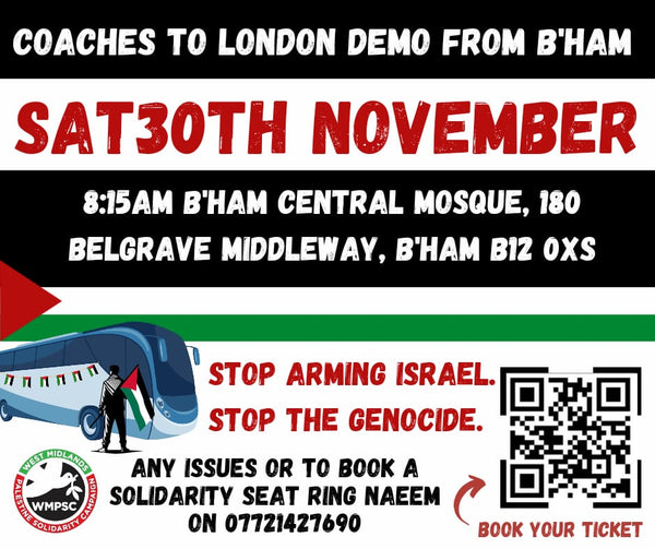 National Demo Coach 30th Nov 2024